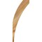 Ekena Millwork 6"W x 8"D x 20"H Thorton Rough Sawn Knee Brace, Western Red Cedar BRC06X08X20THR00RWR - alternate 2